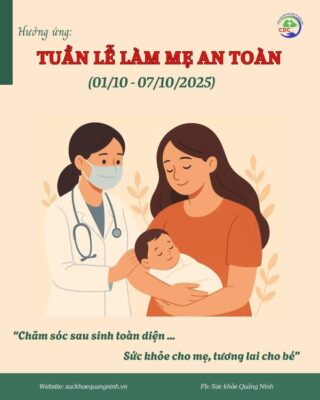 HƯỞNG ỨNG TUẦN LỄ LÀM MẸ AN TOÀN NĂM 2025  (01 – 07/10/2025)