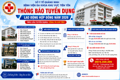 THÔNG BÁO TUYỂN DỤNG LAO ĐỘNG HỢP ĐỒNG NĂM 2026